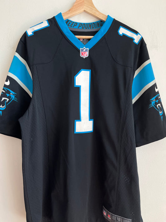 2012 Carolina Panthers Cam Newton Nike Home Jersey (L)