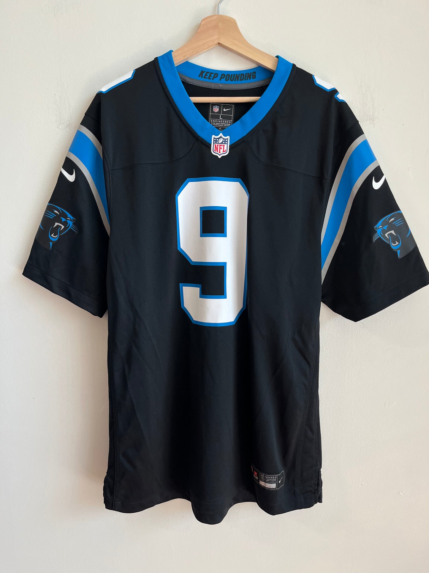 2023 Carolina Panthers Bryce Young Nike Home Jersey (L)