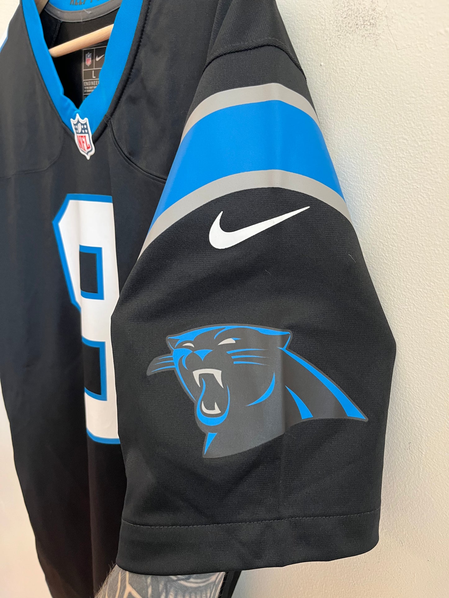 2023 Carolina Panthers Bryce Young Nike Home Jersey (L)