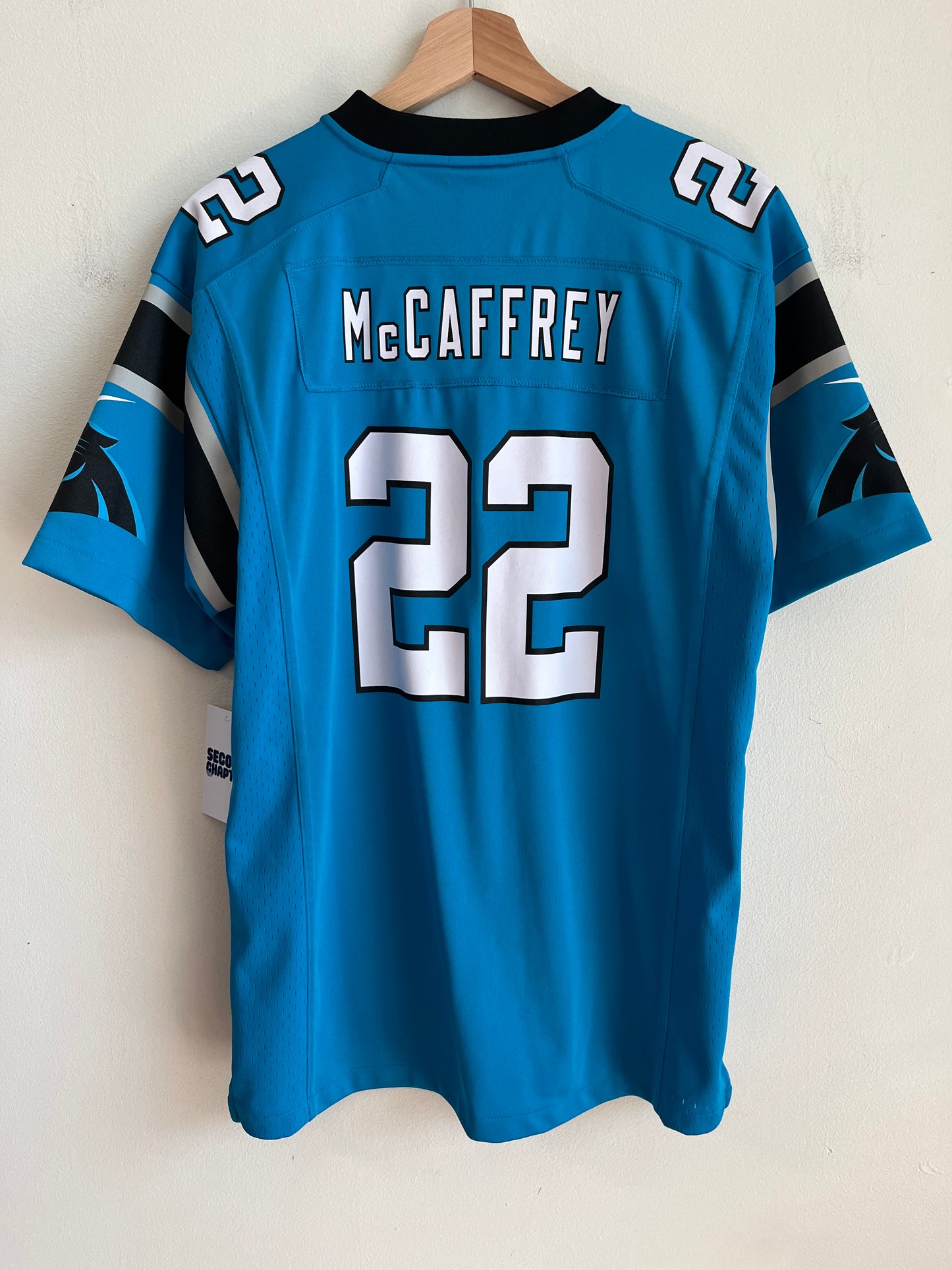 2010s Carolina Panthers Christian McCaffery Stained Jersey (Youth XL)