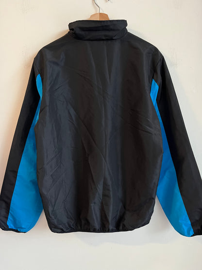 2010s Carolina Panthers Stained NFL 1/4th Zip Windbreaker (M)