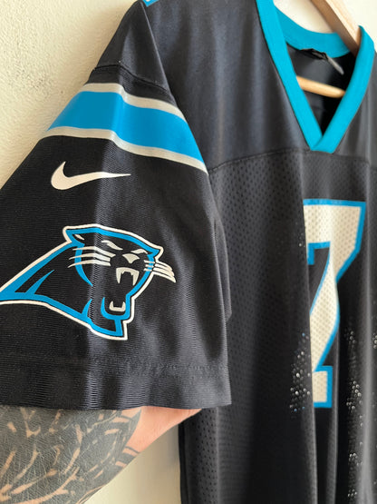 2000 Carolina Panthers Steve Beuerlein Nike Jersey (Youth L)