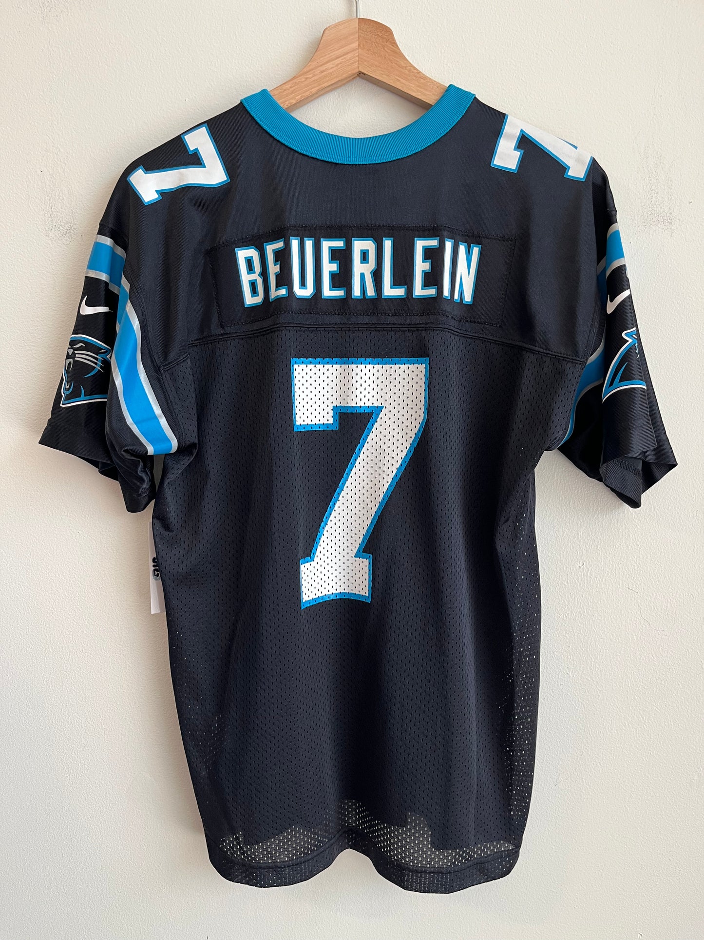 2000 Carolina Panthers Steve Beuerlein Nike Jersey (Youth L)