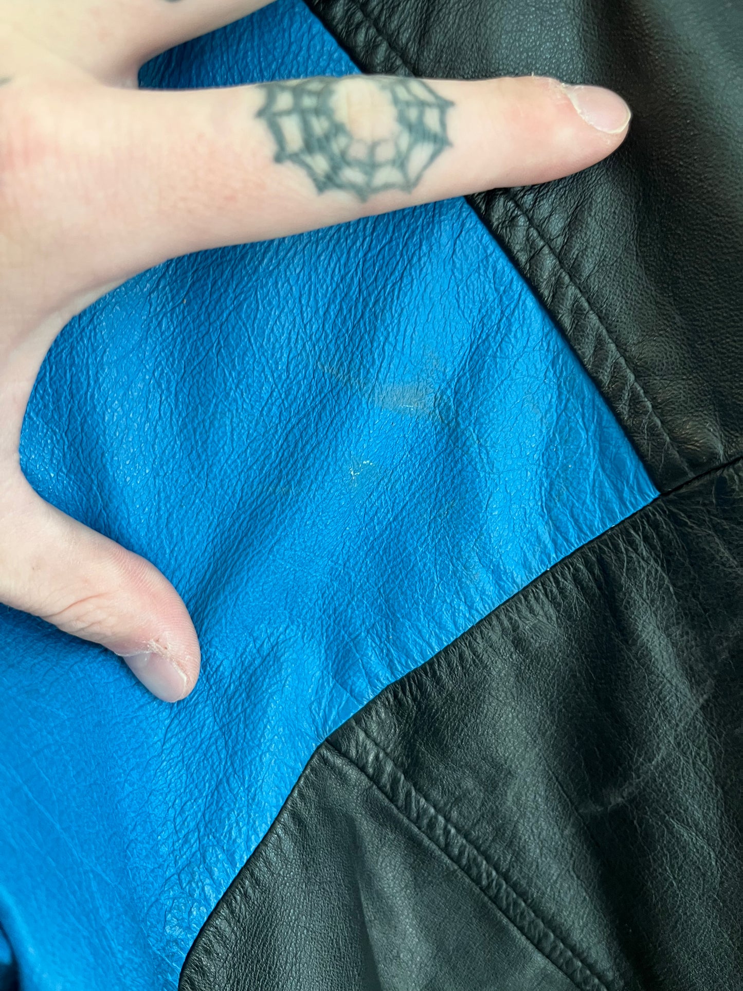 90s Carolina Panthers G-III Leather Jacket (XL)