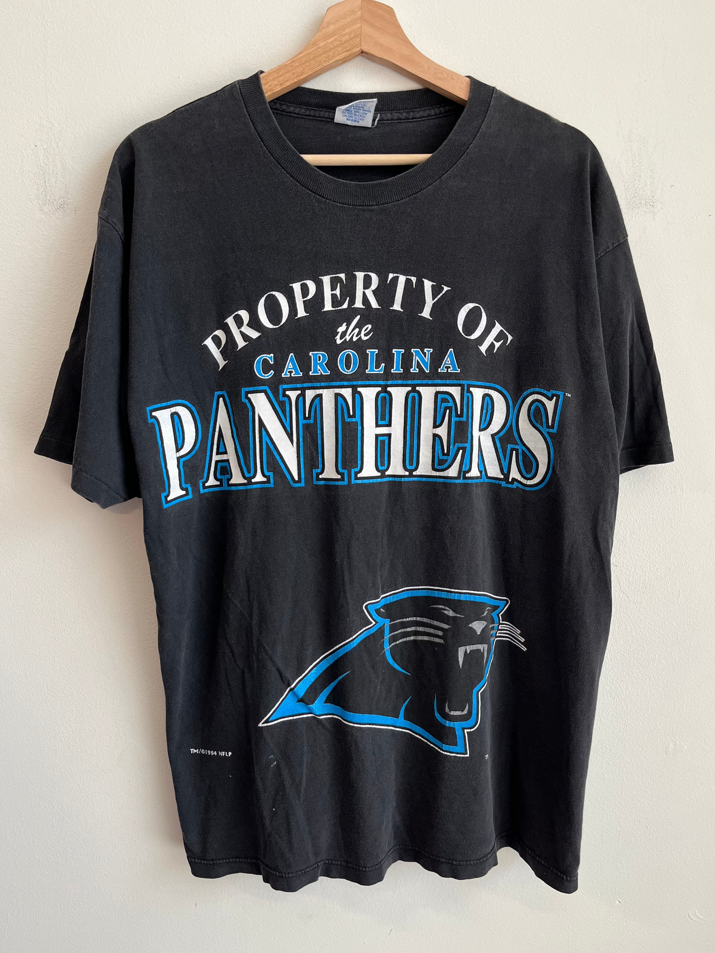 1994 Property of Panthers Faded Starter Tee (L)
