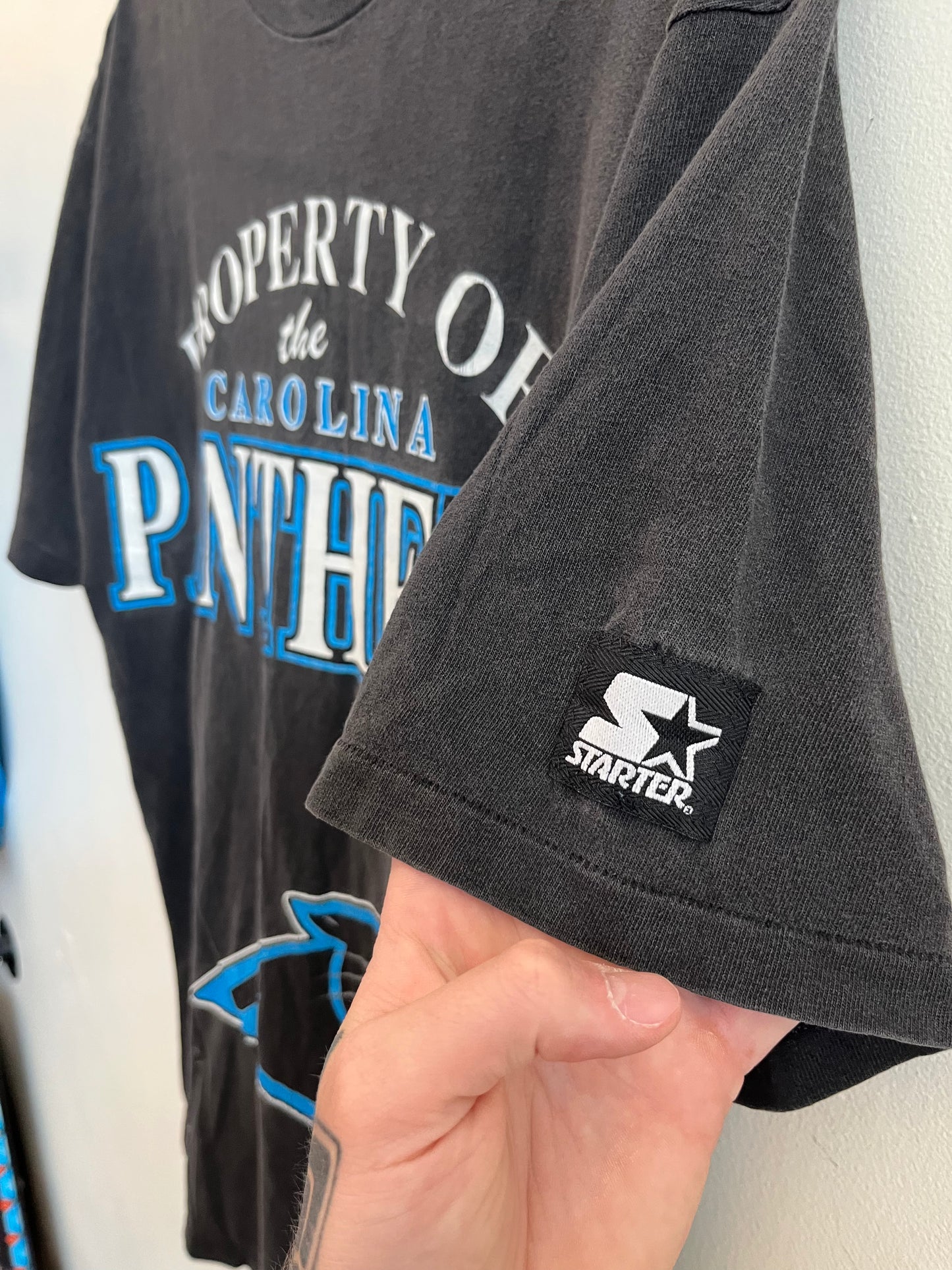 1994 Property of Panthers Faded Starter Tee (L)