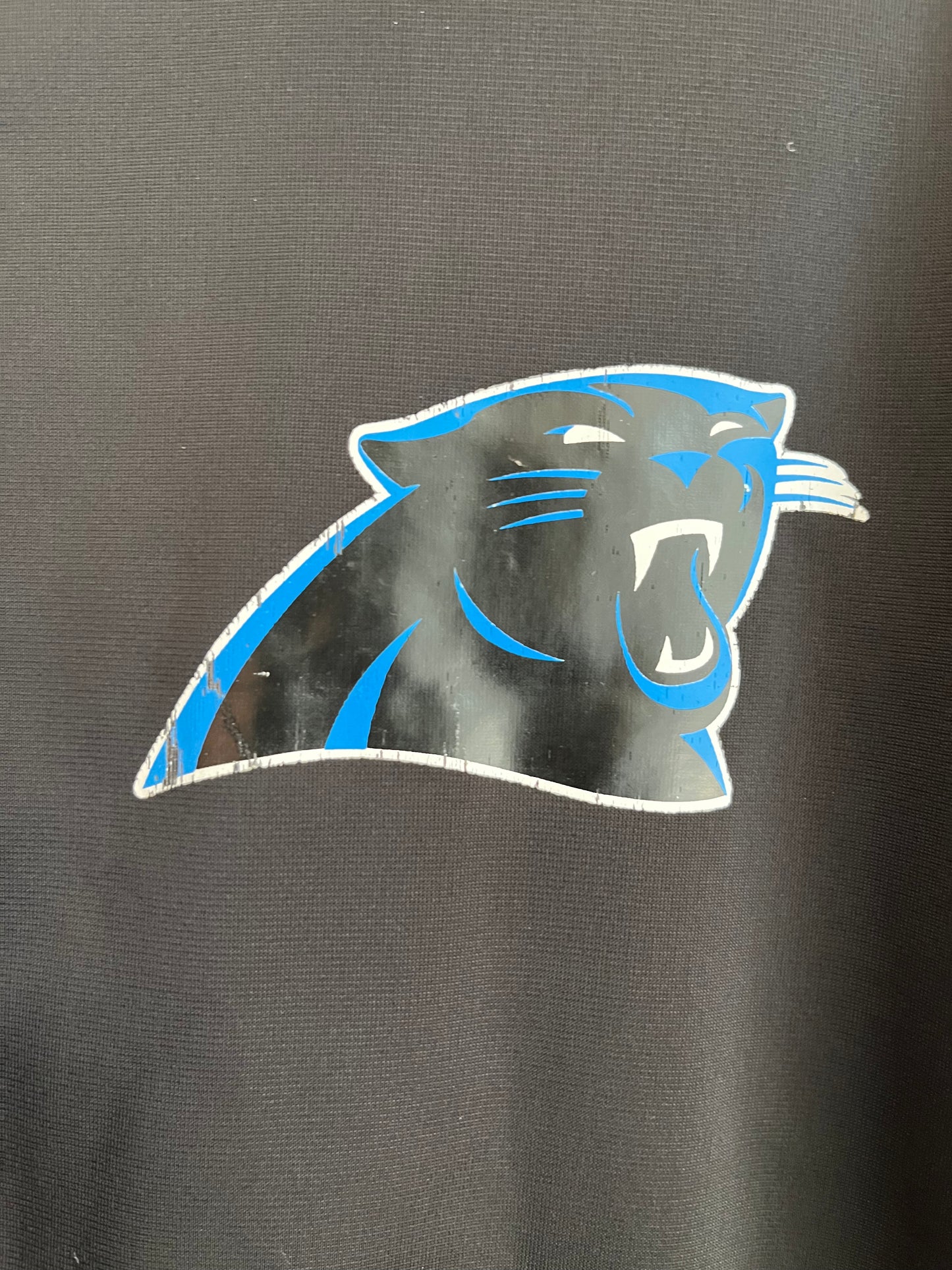 2010s Carolina Panthers Nike Dri Fit Track Jacket (M)