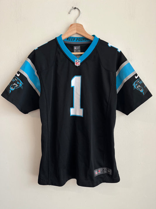 2016 Carolina Panthers Cam Newton Nike Home Jersey (Youth L)