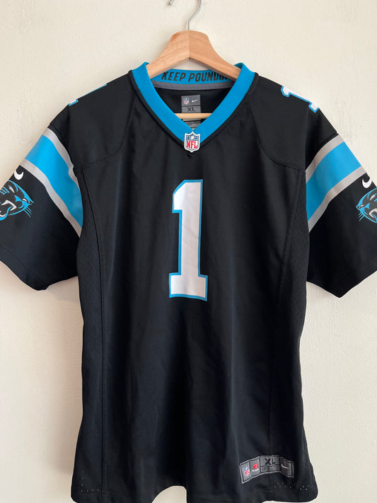 2016 Carolina Panthers Cam Newton Nike Home Jersey (Youth L)