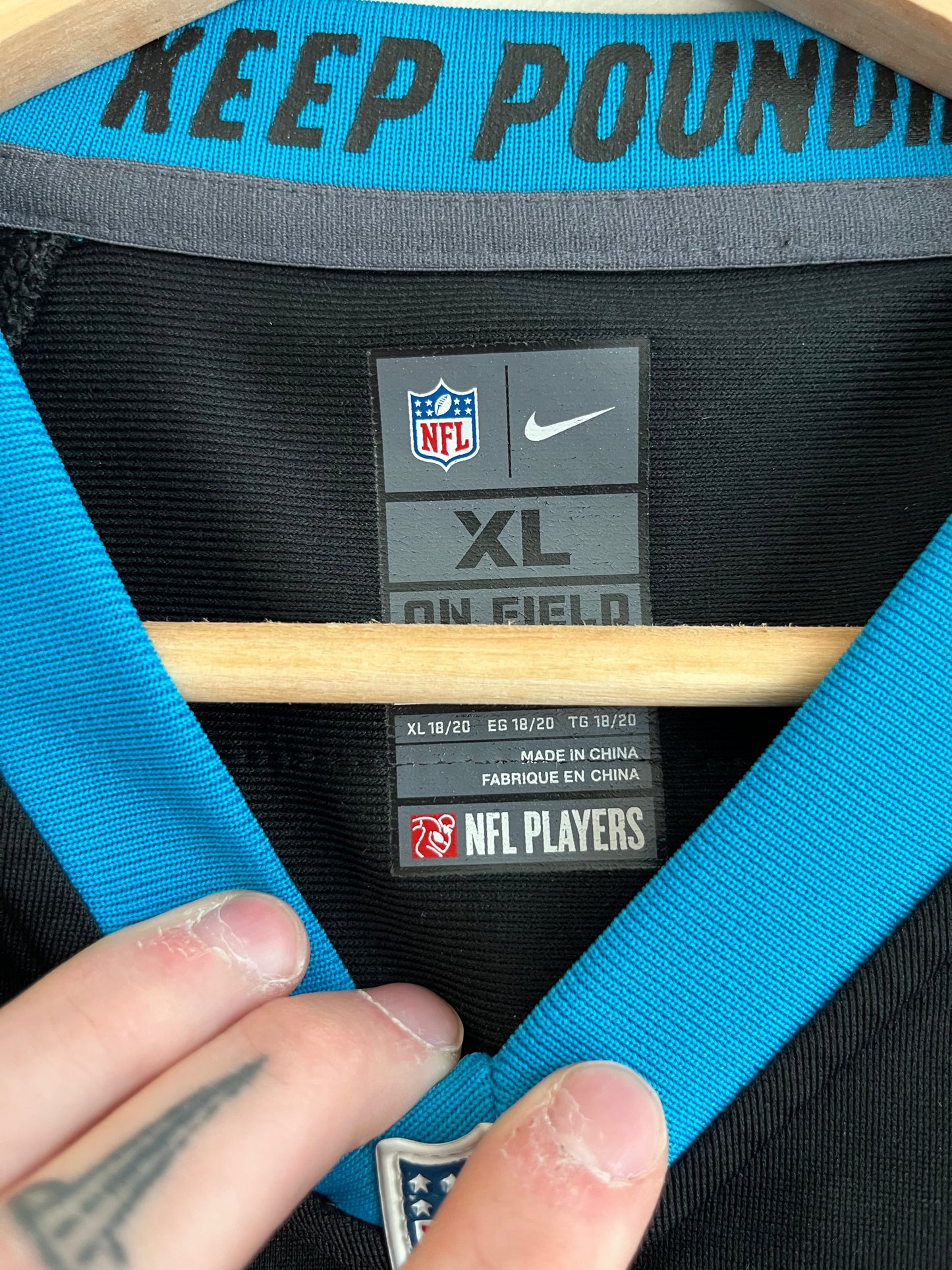 2016 Carolina Panthers Cam Newton Nike Home Jersey (Youth L)