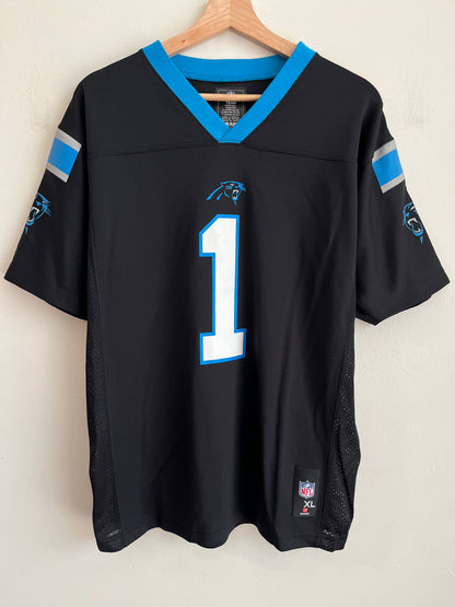 2010s Carolina Panthers Cam Newton NFL Players Jersey (Youth XL)