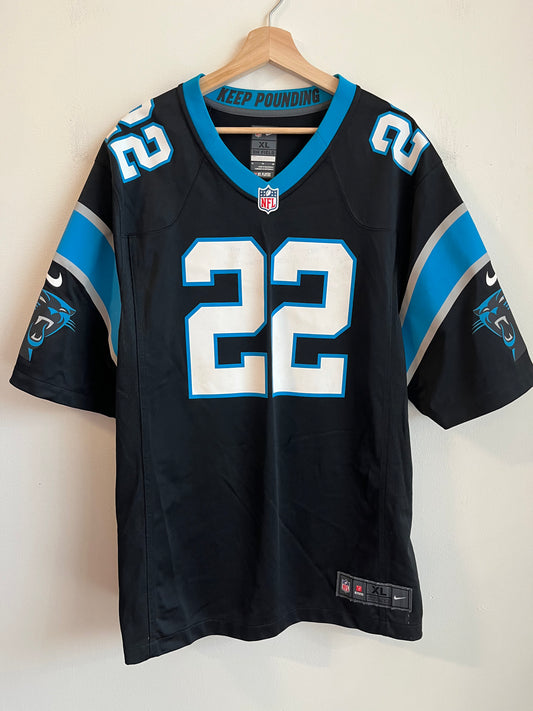 2016 Carolina Panthers Christian McCaffery Nike Home Jersey (XL)
