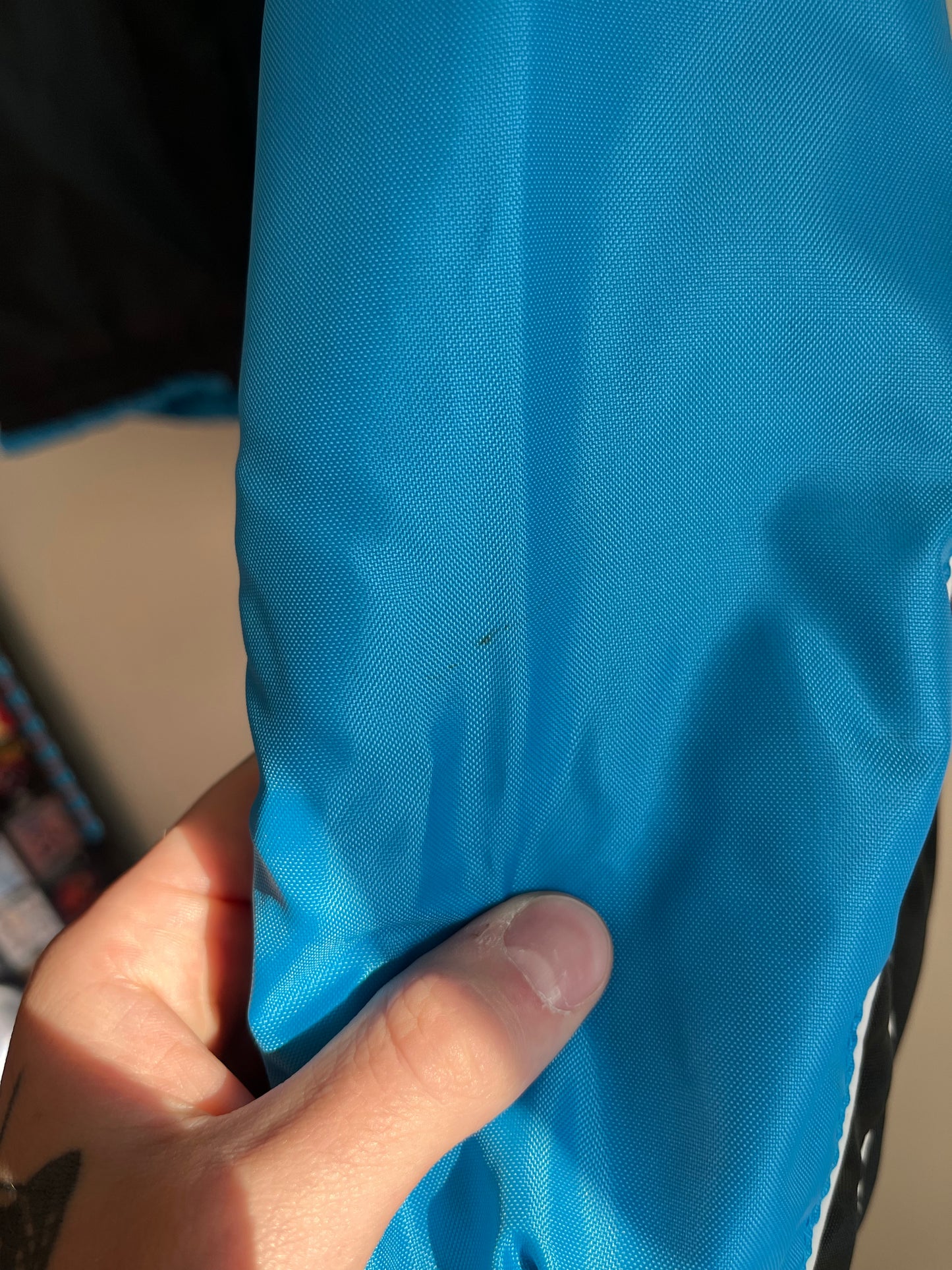 2010s Carolina Panthers Two Tone Quilt Lined Jacket (L)