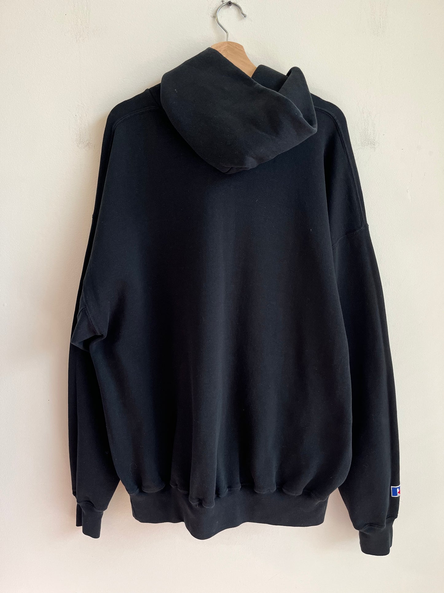 90s Carolina Panthers Russell Cat Scratch Hoodie (XXL)