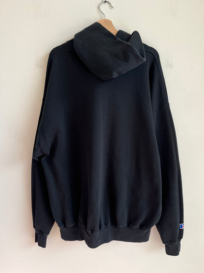 90s Carolina Panthers Russell Cat Scratch Hoodie (XXL)
