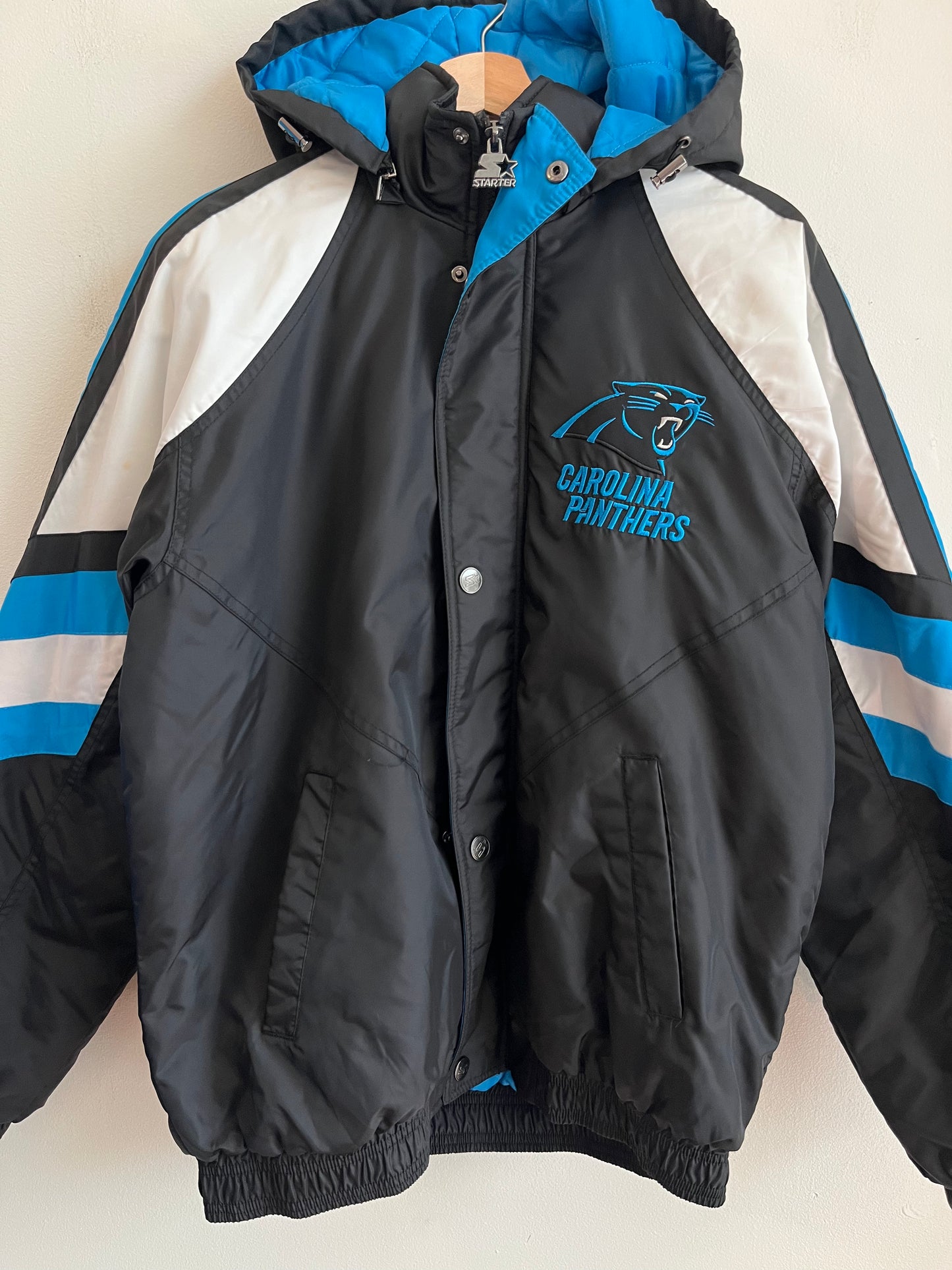 2010s Carolina Panthers Starter Puffer Jacket (M)