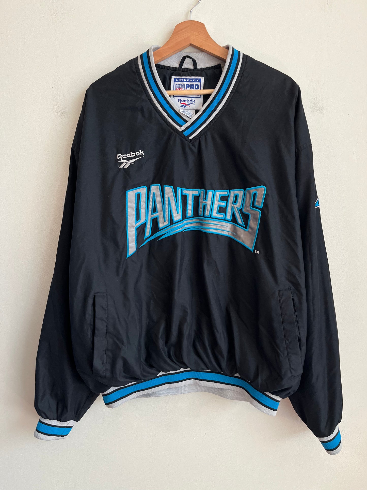 90s Carolina Panthers Reebok Pro Line Windbreaker (XL)
