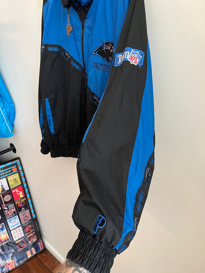 90s Carolina Panthers Pro Player Dark Blue Jacket (XL)