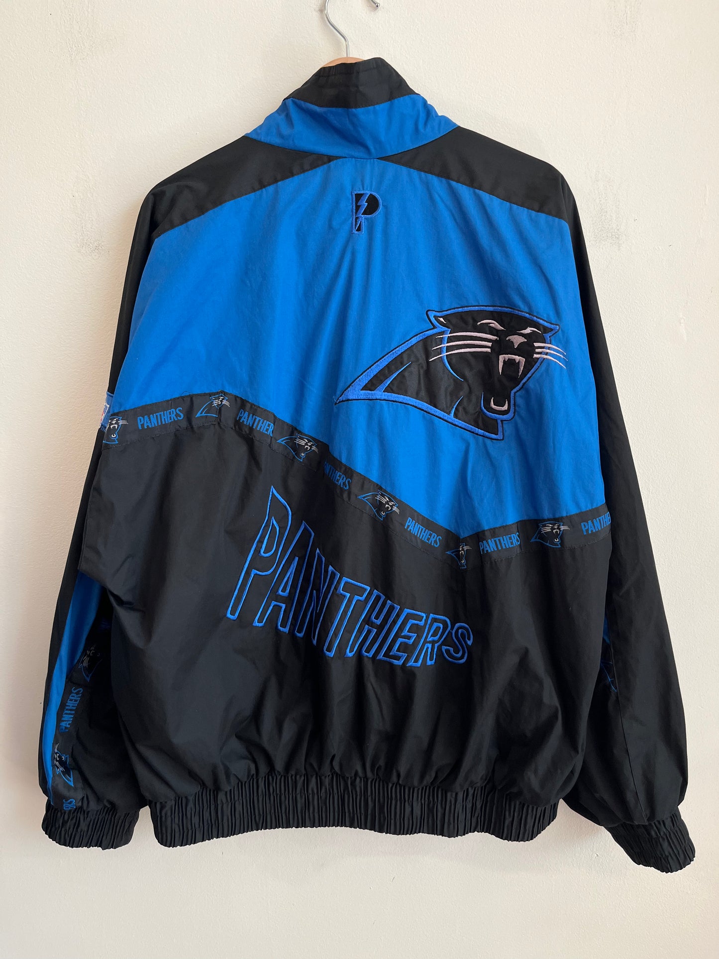 90s Carolina Panthers Pro Player Dark Blue Jacket (XL)