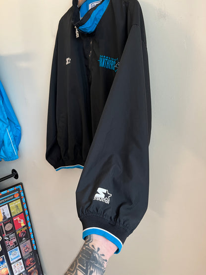 90s Carolina Panthers Pro Line Starter 1/4th Zip Windbreaker (XL)