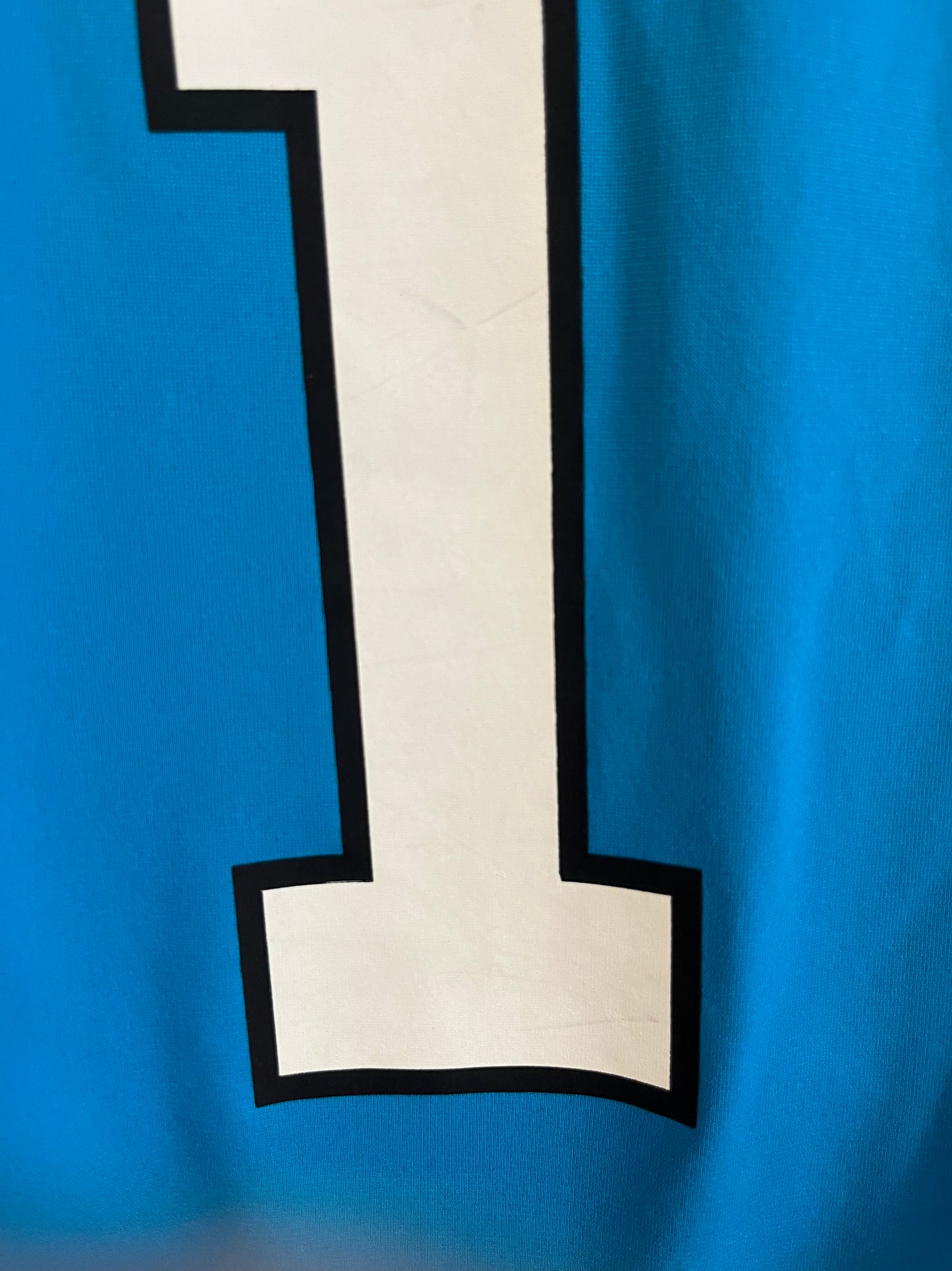 2012 Carolina Panthers Cam Newton Blue Nike Jersey (S)