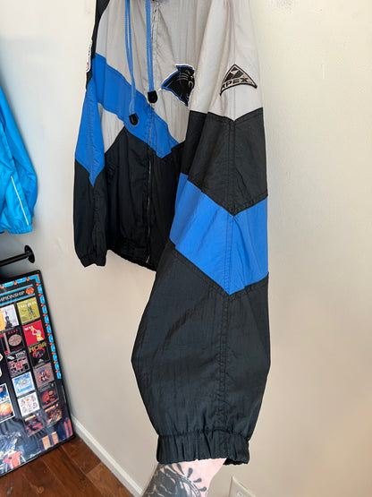 90s Carolina Panthers Apex Embroidered Windbreaker (L)