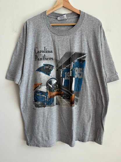 1995 Carolina Panthers Lee Locker Room Tee (XXL)
