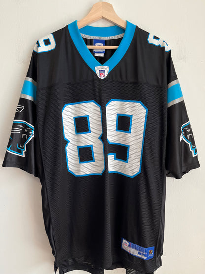 00s Carolina Panthers Steve Smith Reebok Home Jersey (L)
