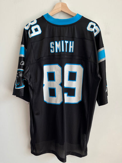 00s Carolina Panthers Steve Smith Reebok Home Jersey (L)