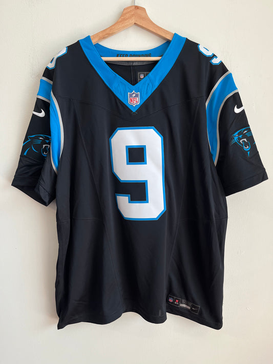 2023 Carolina Panthers Bryce Young Deadstock Nike Vapor F.U.S.E Stitched Jersey (XXL)