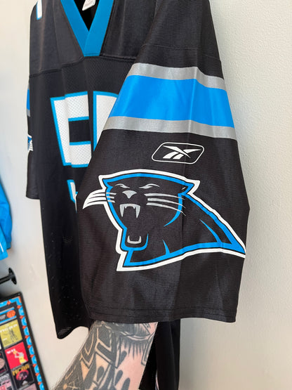00s Carolina Panthers Dan Morgan Reebok Home Jersey (XL)