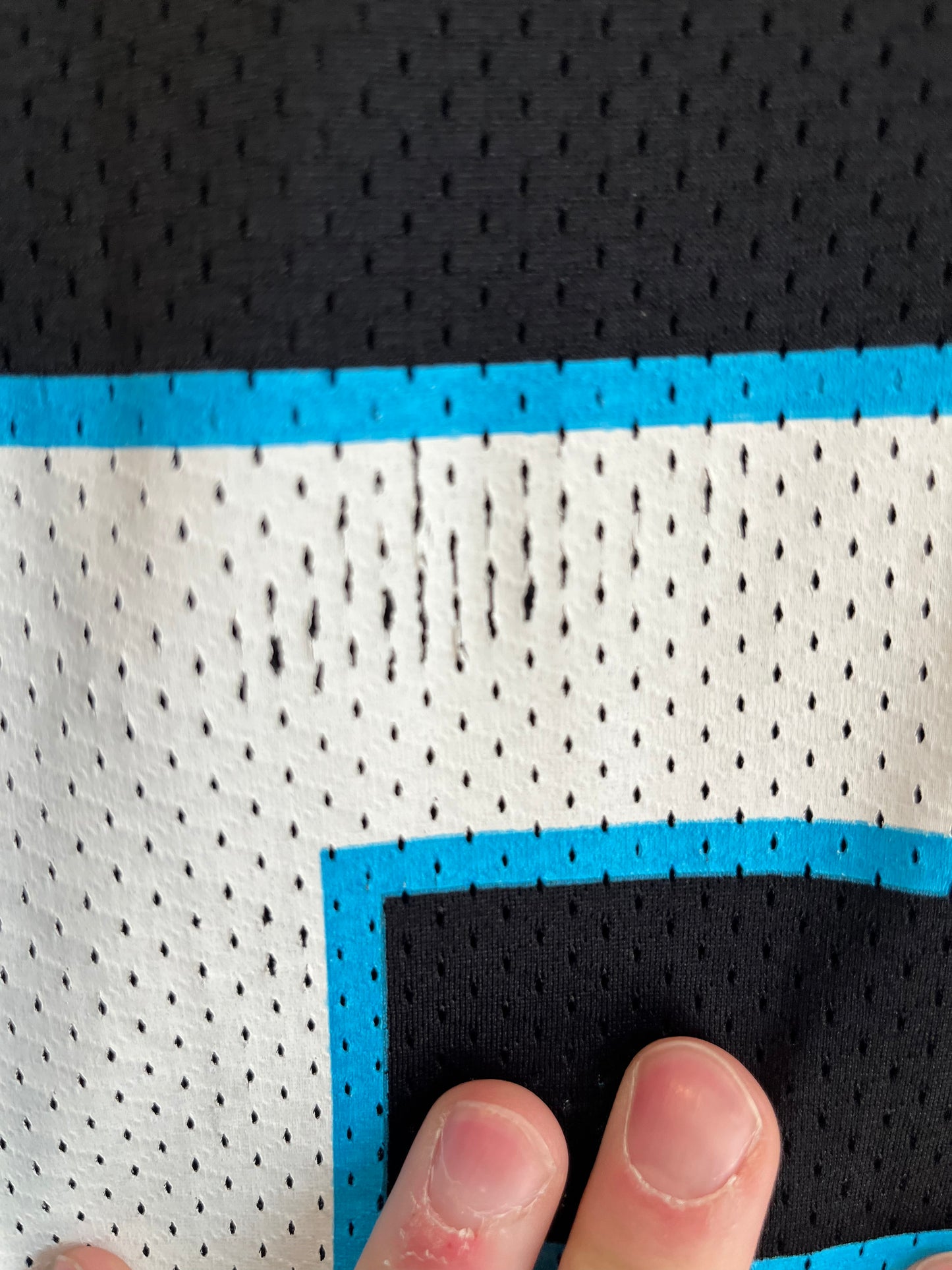 00s Carolina Panthers Dan Morgan Reebok Home Jersey (XL)