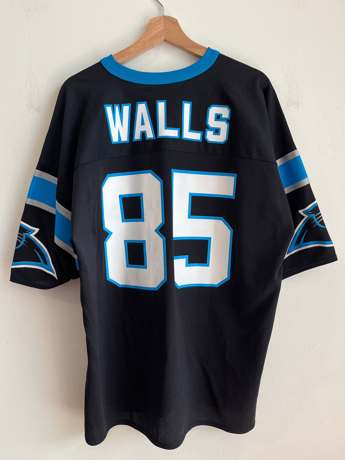 90s Carolina Panthers Logo 7 Wesley Walls Jersey (XL)