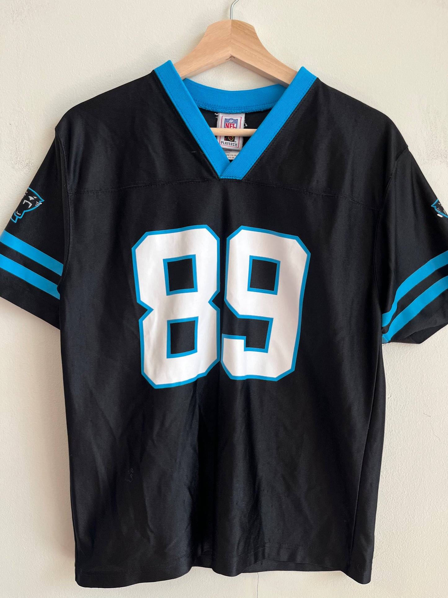 00s Carolina Panthers Steve Smith NFL Players Jersey (Youth L)