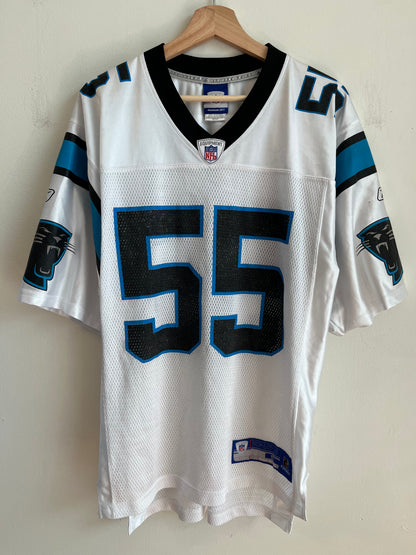 00s Carolina Panthers Dan Morgan Reebok Away Jersey (S)