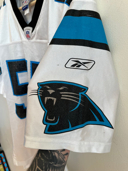 00s Carolina Panthers Dan Morgan Reebok Away Jersey (S)
