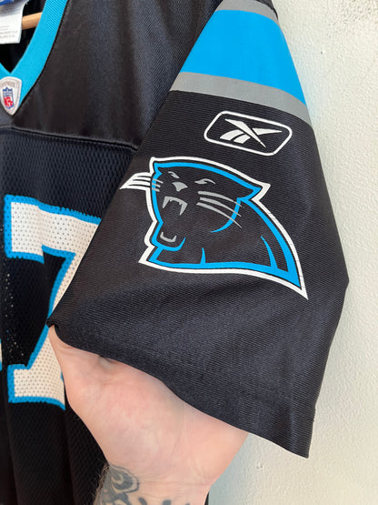 00s Carolina Panthers Jake Delhomme Reebok Home Jersey (Youth XL)