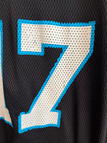 00s Carolina Panthers Jake Delhomme Reebok Home Jersey (Youth XL)