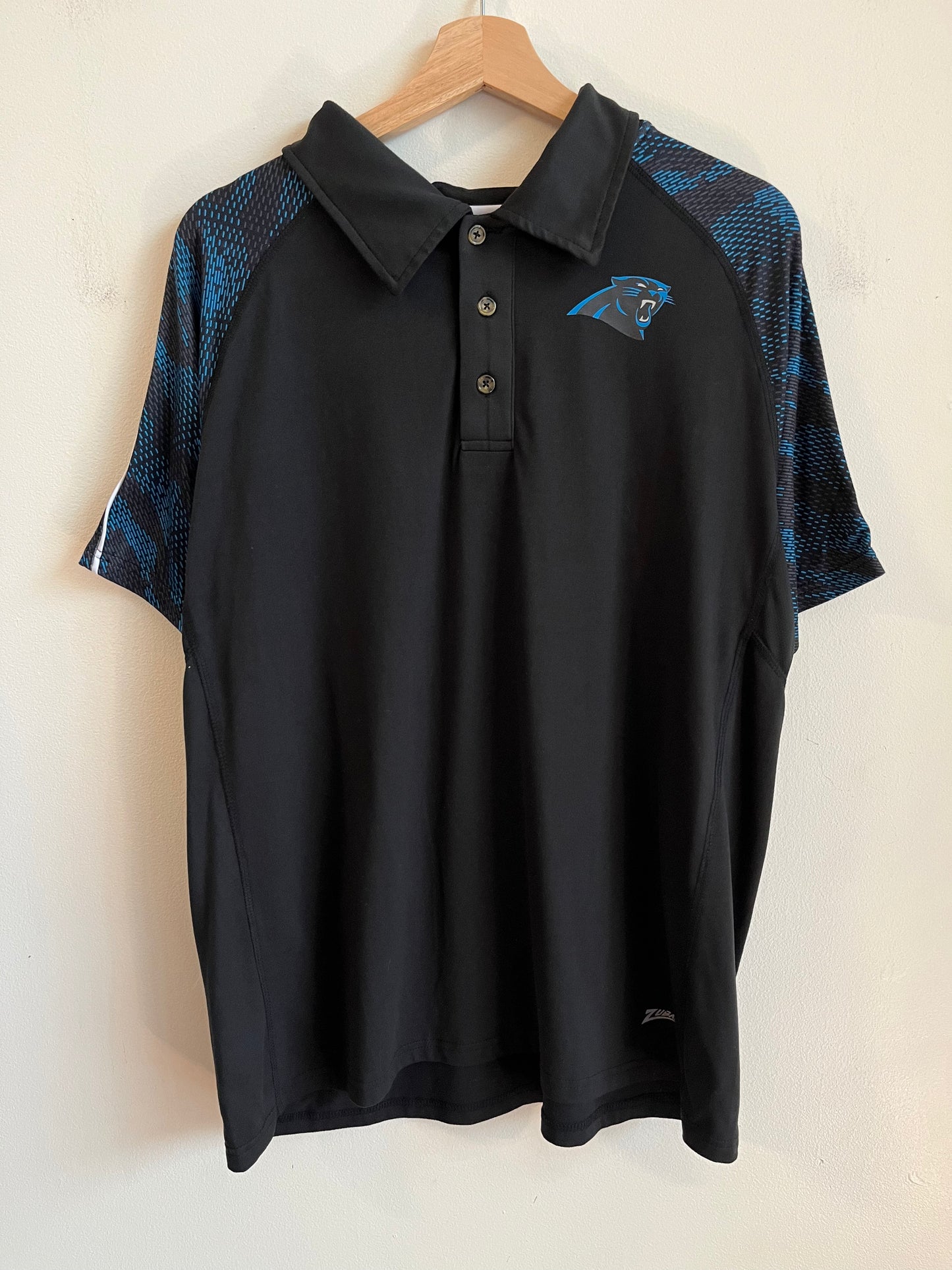 2010s Panthers Zumbaz Golf Polo Collard Shirt (L)