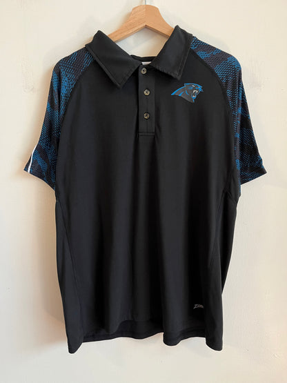 2010s Panthers Zumbaz Golf Polo Collard Shirt (L)