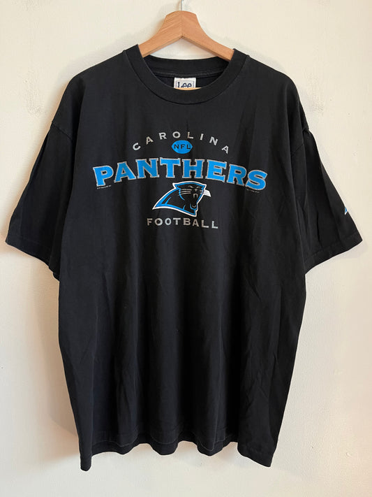 2000 Carolina Panthers Football Spell Out Tee (XL)