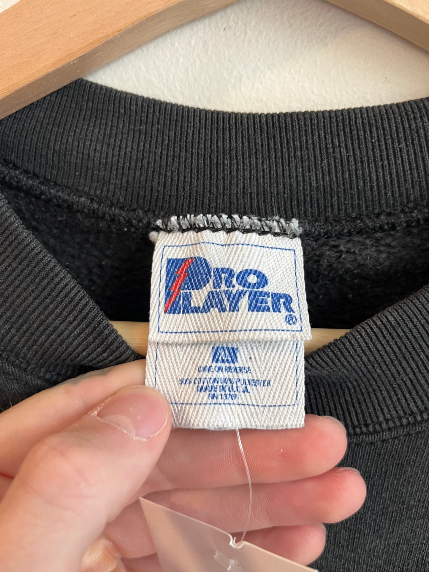 1996 Panthers Embroidered Division Crew (XL)