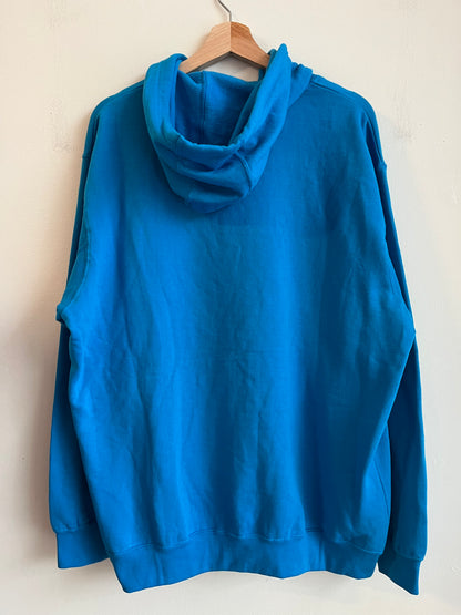 2010 Carolina Panthers Cat Stratch Blue Hoodie (XL)