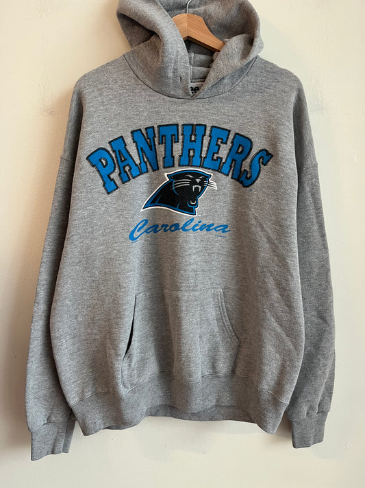 1995 Carolina Panthers Lee Grey Essential Hoodie (L)
