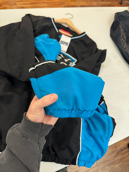 00s Carolina Panthers Big Logo Two Toned Windbreaker (XXL)