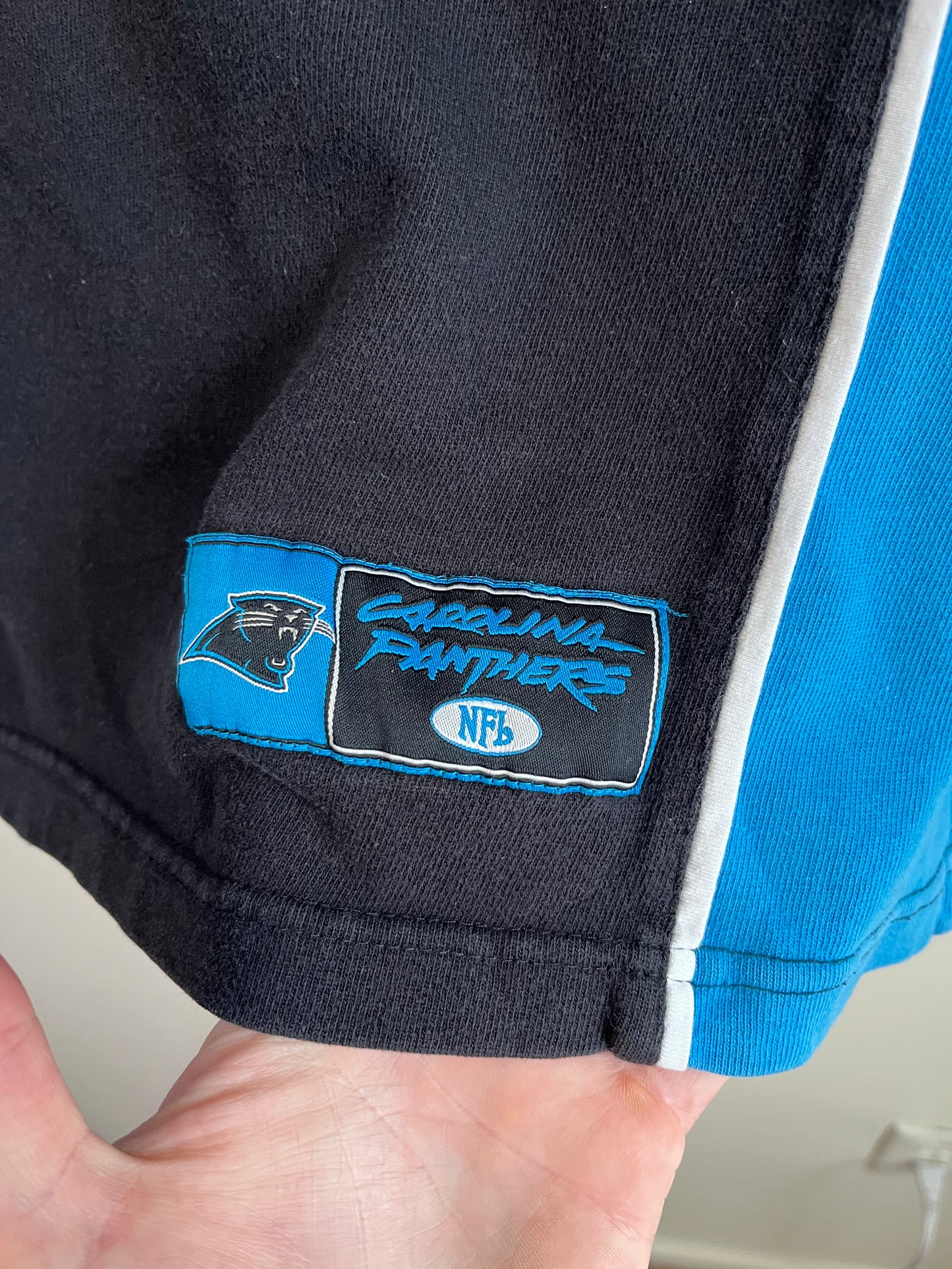 2000s Carolina Panthers Embroidered Spell Out Long Sleeve (L)