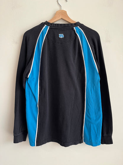 2000s Carolina Panthers Embroidered Spell Out Long Sleeve (L)