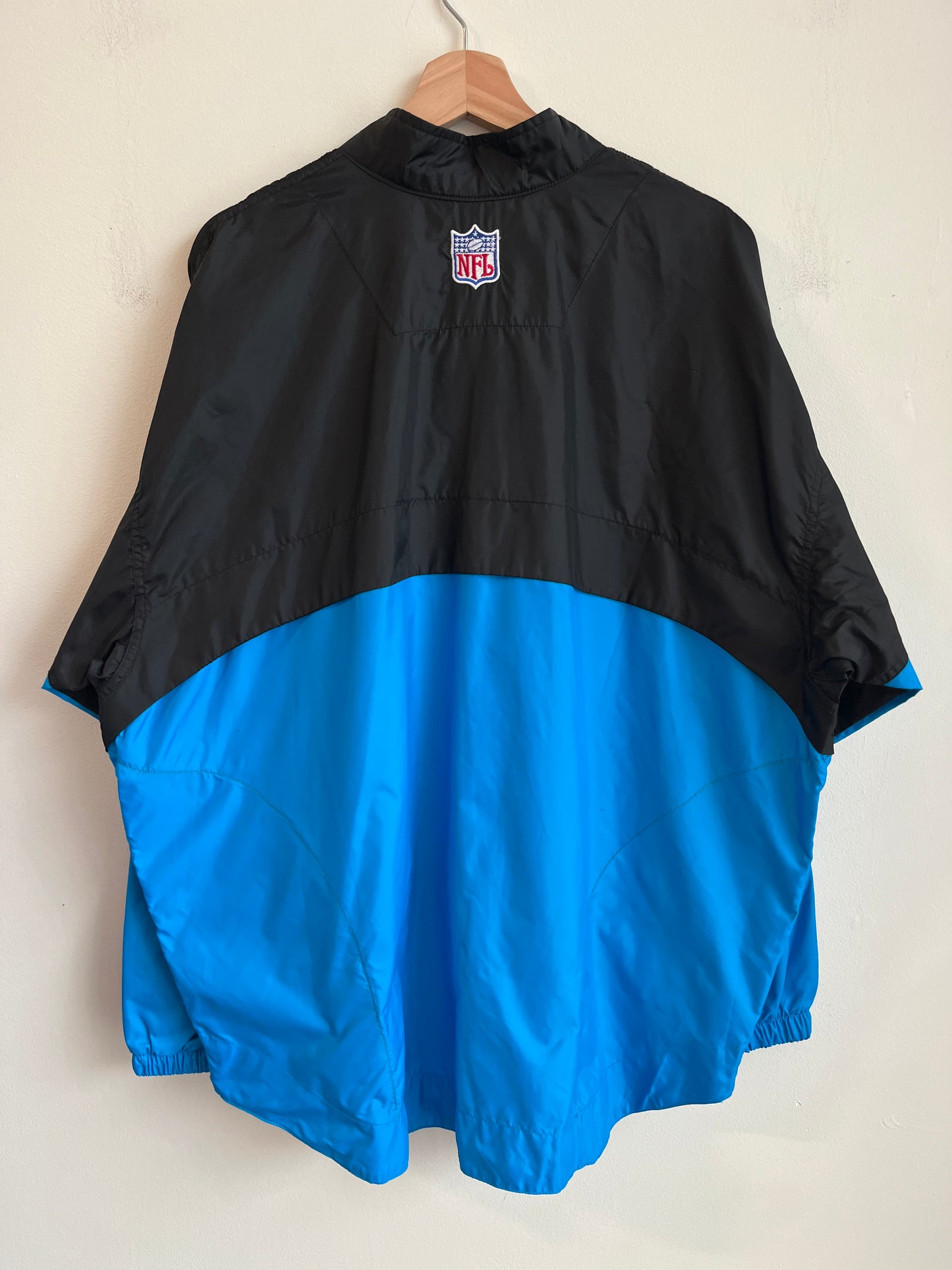 2000s Carolina Panthers Cat Scratch Nike Center Swoosh  Windbreaker (L)