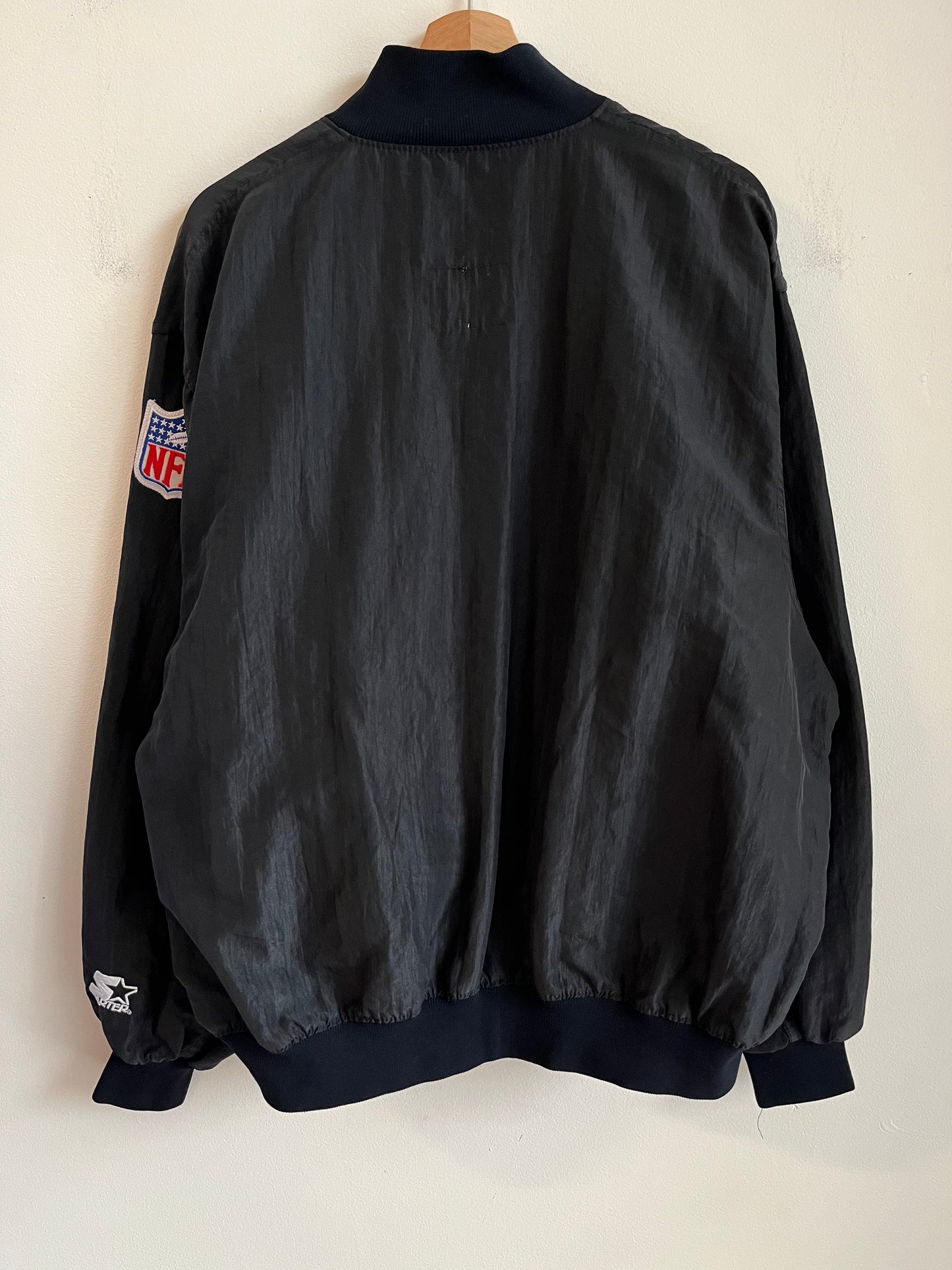90s Carolina Panthers Starter 1/4 Zip NFL Team Jacket (XL)