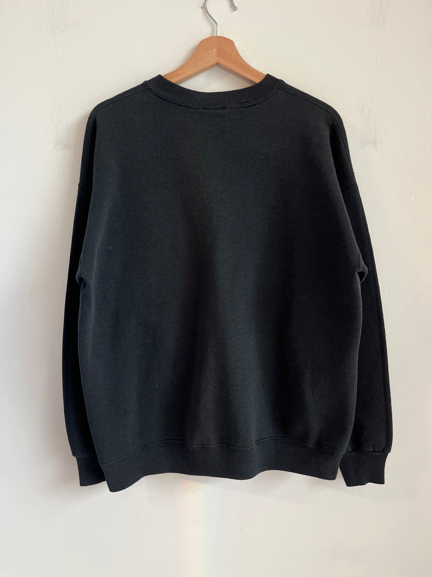 1993 Carolina Panthers Salem Realistic Cat Faded Crewneck (XL)